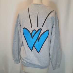 SDCC 2024 Exclusive Doctor Who San Diego Comic Con Twin Hearts Sweatshirt/MEDIUM